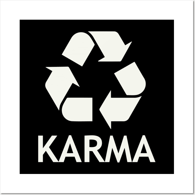 Karma_light lettering Wall Art by ArteriaMix